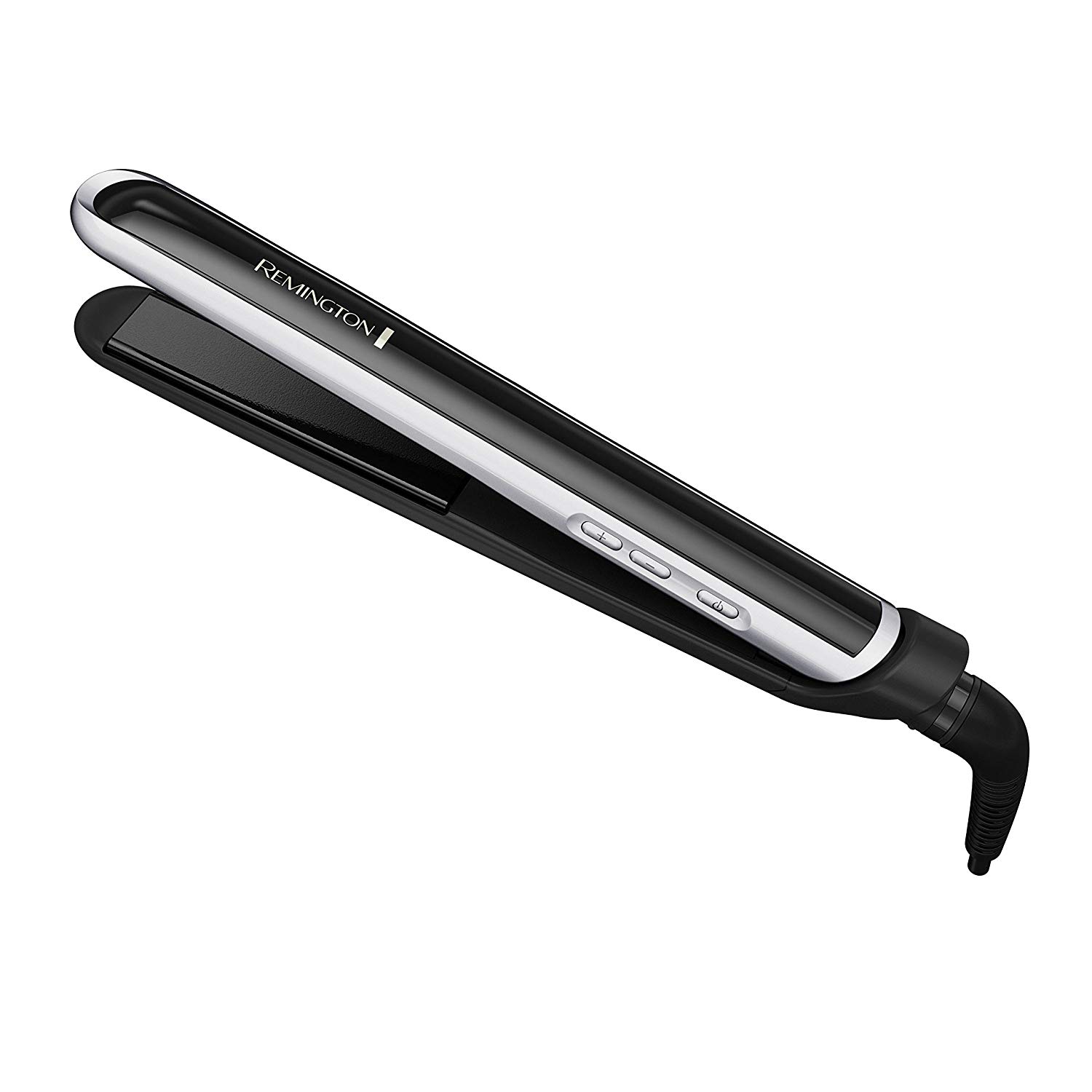 CHI Black LCD Hair Straightener Professional Flat Iron